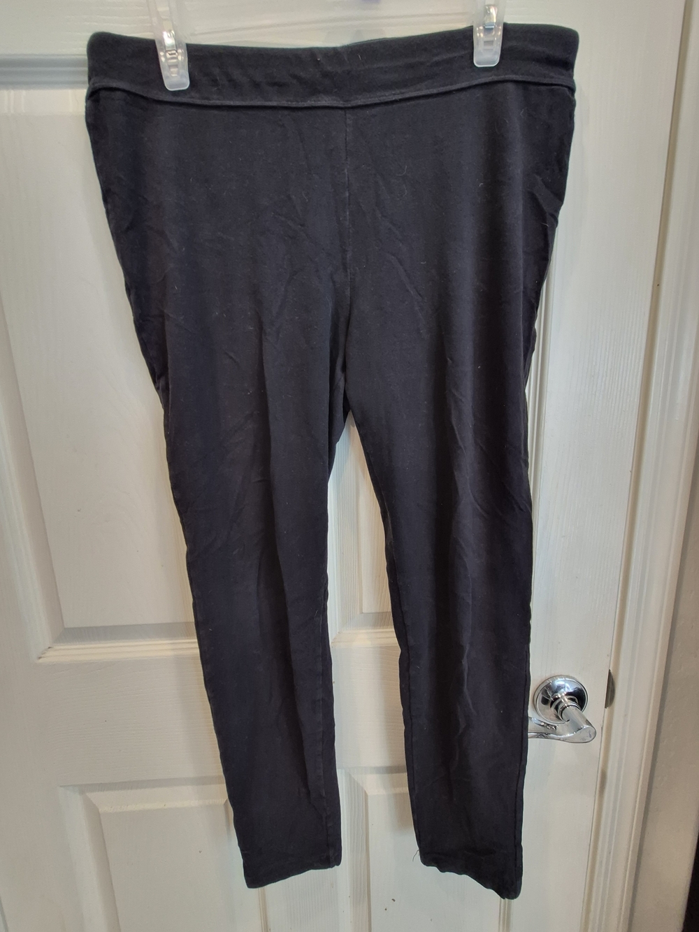 Women's Black Stretch Casual Pants/Leggings